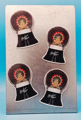 Schneekugel Magnet Riesenrad