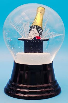 80 P Champagner im Zylinder