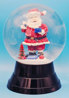 120 P Santa mit Notebook