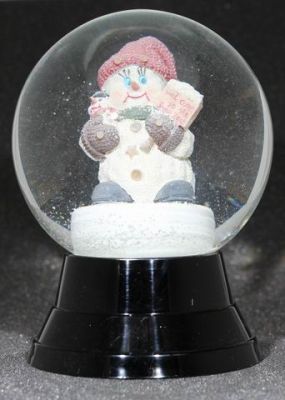 120 P Schneemann mit roter M&#252;tze