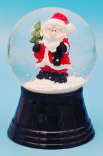 45 P Santa mit Laterne